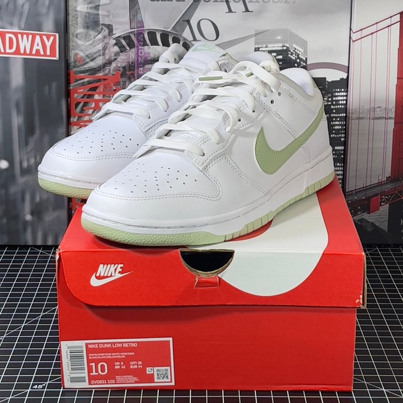 Nike Dunk Low Retro * Honeydew * Men's Shoes DV0831-105 NEW - Picture 1 of 12